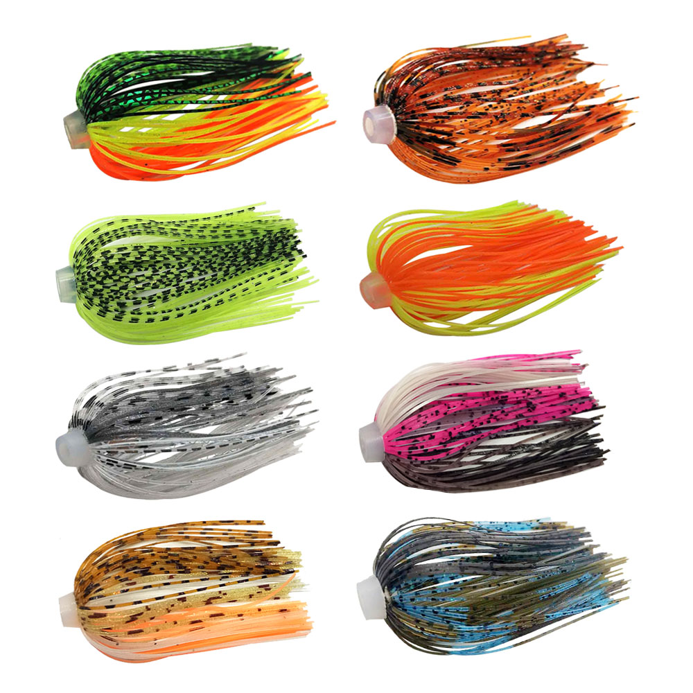 Fishing Lure Buzzbait - 5 Buah/Paket, 88 Helai, 64mm, Rok