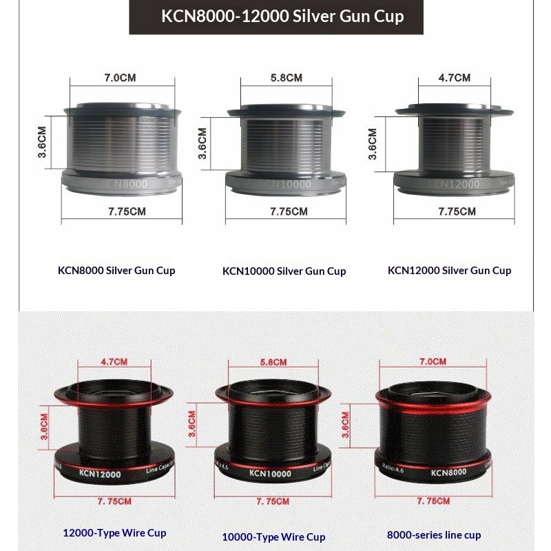 Daiwa Reel Bg - Aksesori Pengganti Gulungan Pancing Spinning Jarak