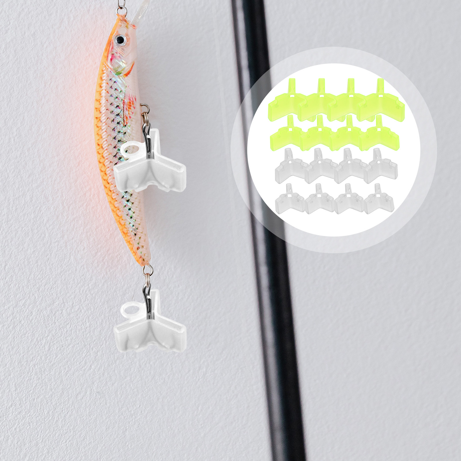 Fishing Lure Accessories - 240 buah pelindung mata kail ikan