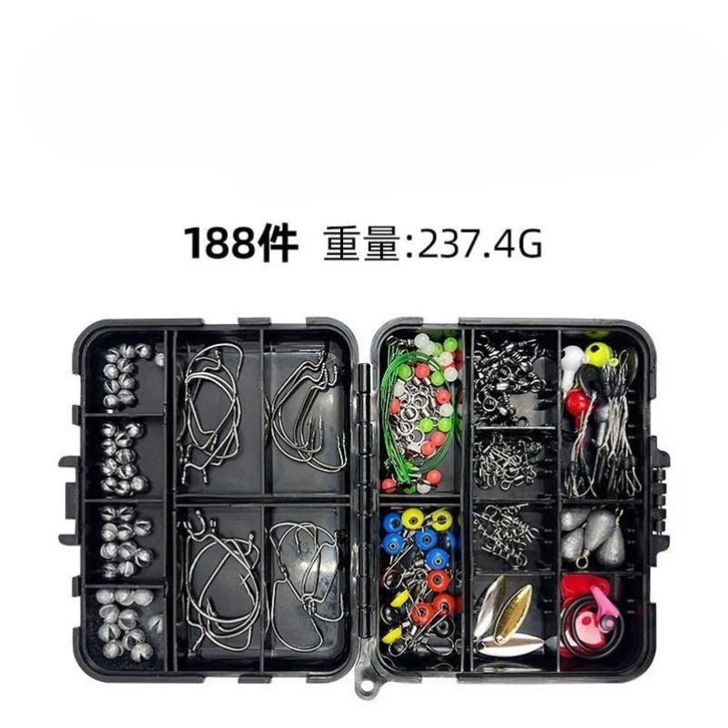 Fishing Lure Accessories - 188 buah Perlengkapan Pancing, Set Peralatan