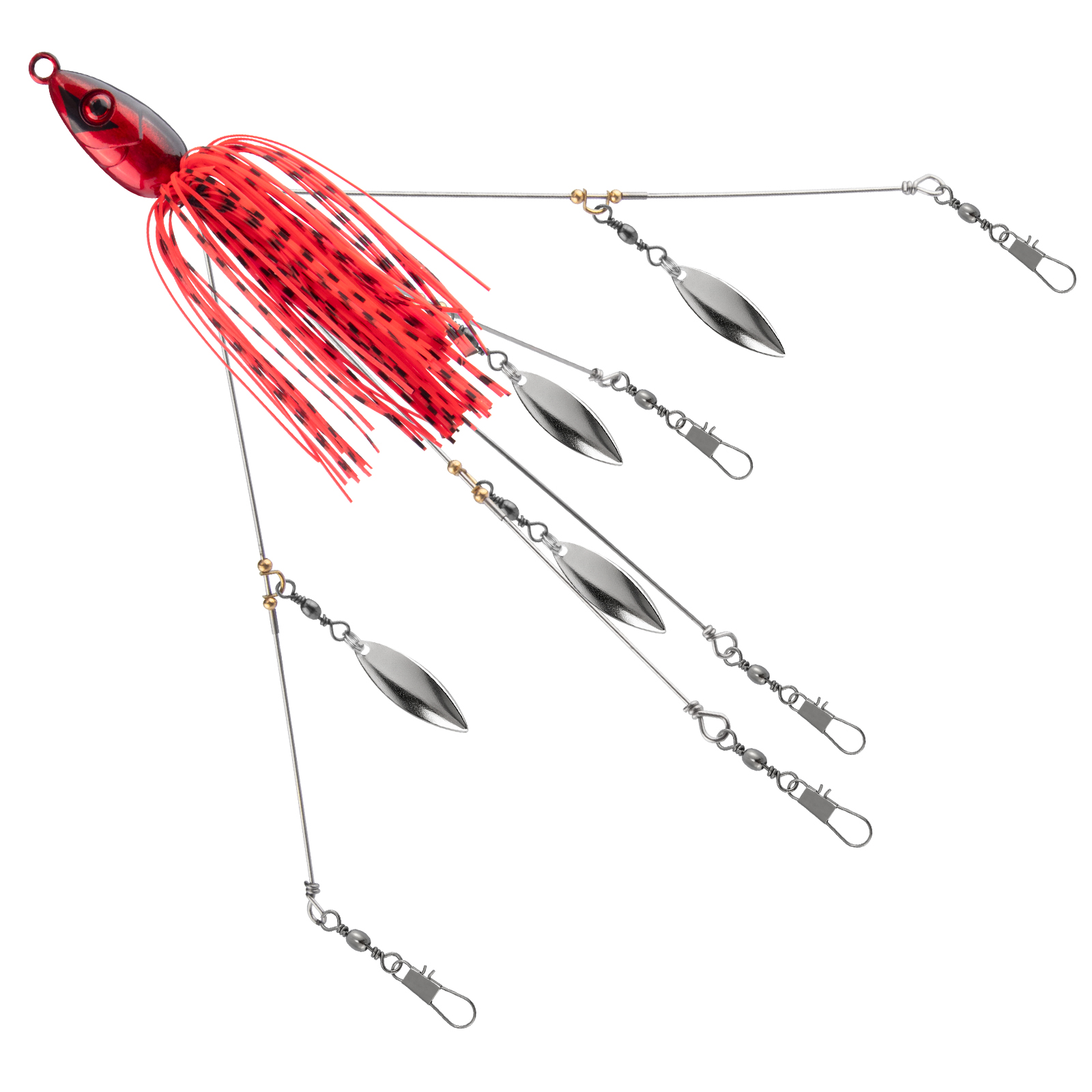 16,5g 20g Alabama Umbrella Rig - Fishing Lure Blade Bait ulasan dan harga