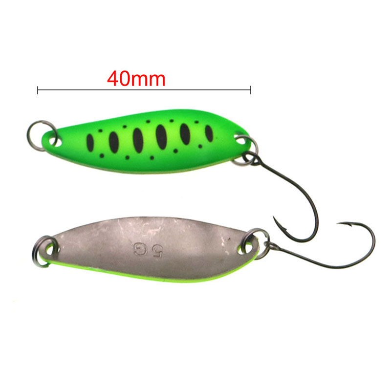5 Buah 5G Jig Logam Memancing  - Fishing Lure Spoon ulasan dan harga