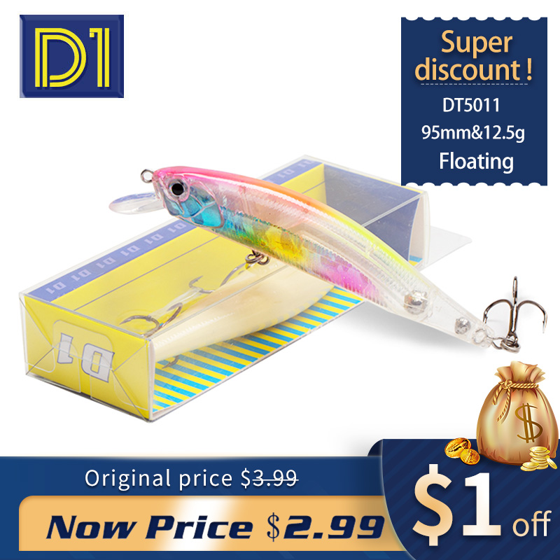 D1 Umpan Ikan Kecil Mengambang - Fishing Lure Jerkbait ulasan dan harga